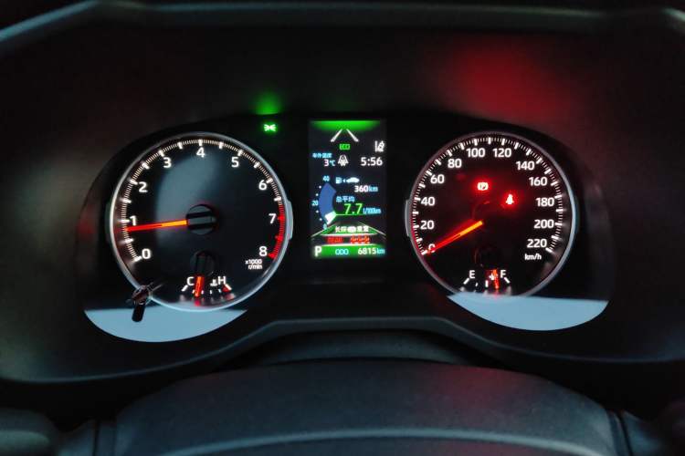 Used Toyota RAV4 2024 2.0L CVT Two-Wheel Drive Urban Edition Instrument Cluster