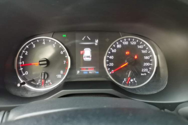 Used Toyota RAV4 2024 2.0L CVT Two-Wheel Drive Urban Edition Instrument Cluster