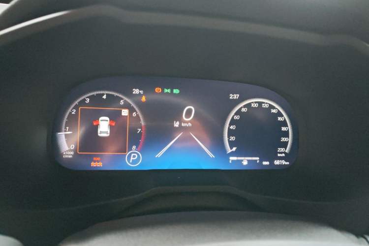 Used Toyota RAV4 2024 2.0L CVT Two-Wheel Drive Fashion Plus Edition Instrument Cluster