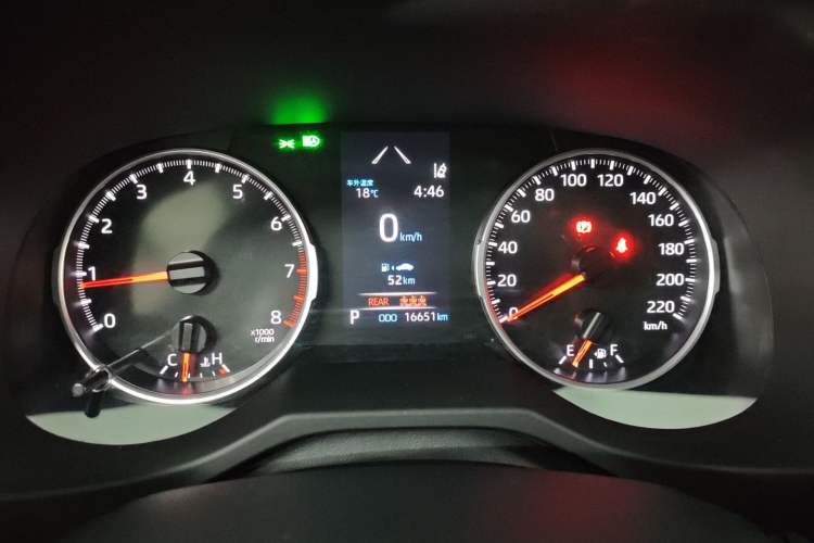 Used Toyota RAV4 2024 2.0L CVT Two-Wheel Drive Urban Edition Instrument Cluster