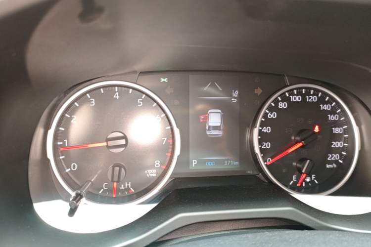 Used Toyota RAV4 2024 2.0L CVT Two-Wheel Drive Urban Edition Instrument Cluster
