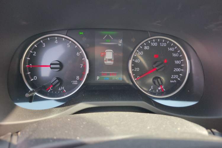 Used Toyota RAV4 2024 2.0L CVT Two-Wheel Drive Urban Edition Instrument Cluster