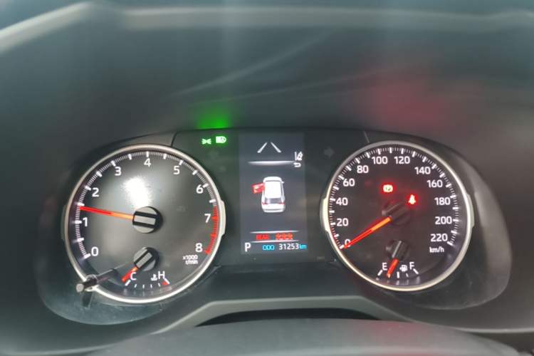Used Toyota RAV4 2024 2.0L CVT Two-Wheel Drive Urban Edition Instrument Cluster