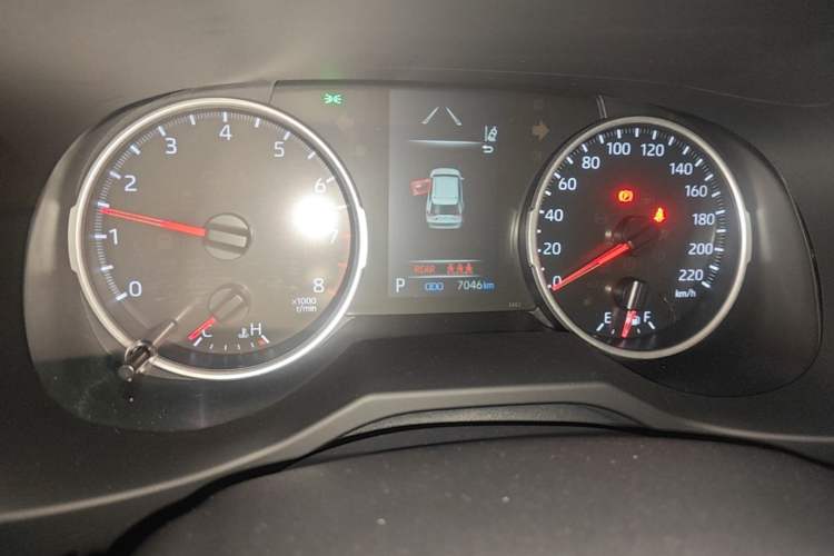 Used Toyota RAV4 2024 2.0L CVT Two-Wheel Drive Urban Edition Instrument Cluster