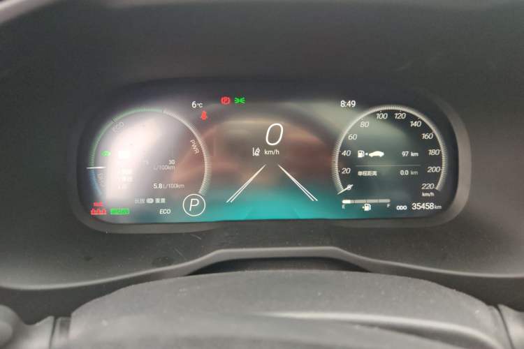 Used Toyota RAV4 2024 Dual-Motor 2.5L E-CVT Two-Wheel Drive Elite Plus Edition Instrument Cluster