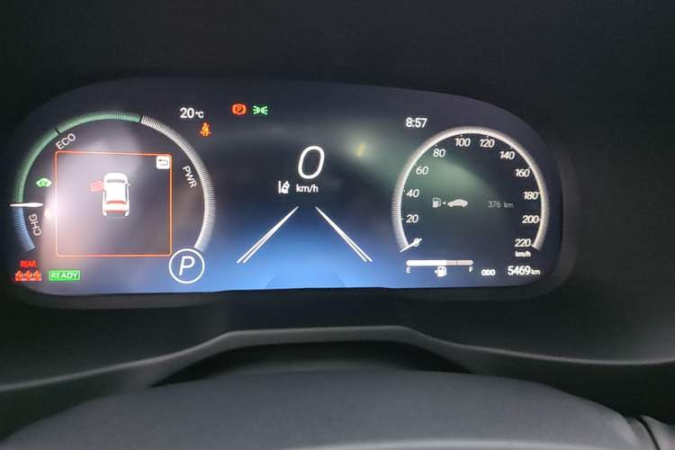 Used Toyota RAV4 2024 Dual-Motor 2.5L E-CVT Two-Wheel Drive Elite Plus Edition Instrument Cluster