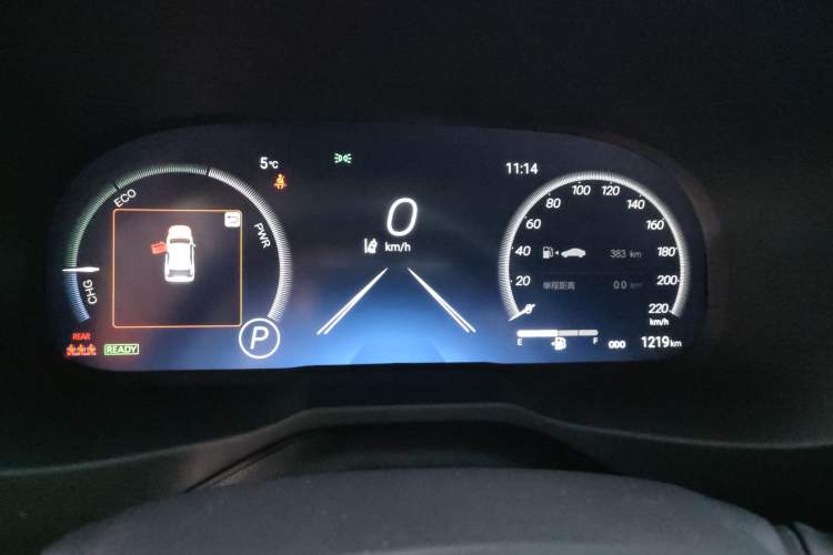 Used Toyota RAV4 2024 Dual-Motor 2.5L E-CVT Two-Wheel Drive Elite Plus Edition Instrument Cluster
