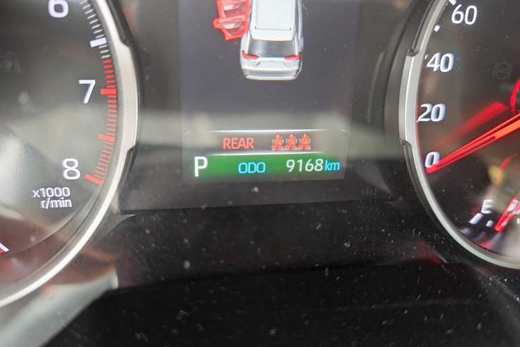Used Toyota RAV4 2024 2.0L CVT Two-Wheel Drive Urban Edition Odometer Close Up