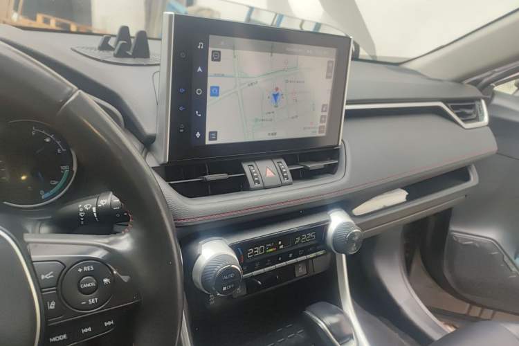 Used Toyota RAV4 Rongfang Plug-in Hybrid 2021 2.5L Two-Wheel Drive Elite Pro Audio And AC Panel