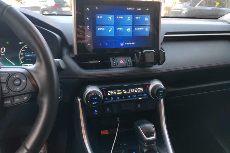 Used Toyota RAV4 Rongfang Plug-in Hybrid 2021 2.5L 4x4 Flagship Pro Audio And AC Panel