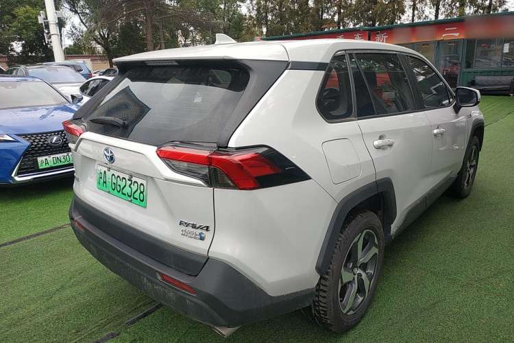 Used Toyota RAV4 Rongfang Plug-in Hybrid 2021 2.5L Two-Wheel Drive Elite Pro Rear Right 45 Deg