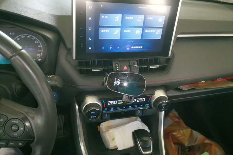Used Toyota RAV4 Rongfang Plug-in Hybrid 2021 2.5L 4x4 Flagship Pro Audio And AC Panel
