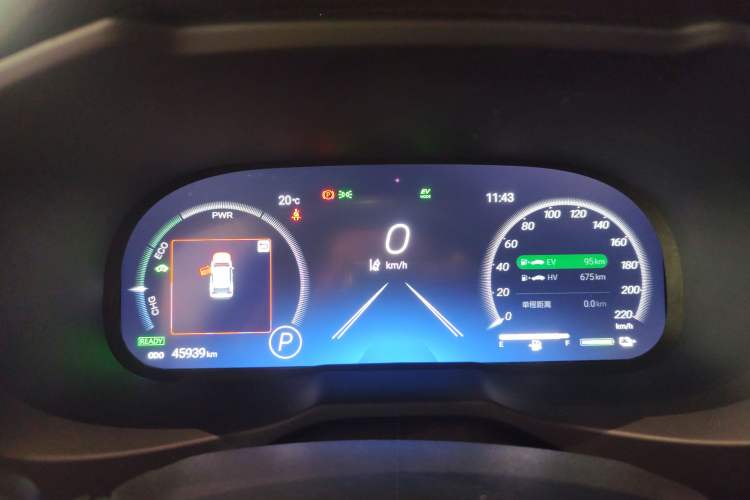 Used Toyota RAV4 Rongfang Plug-in Hybrid 2021 2.5L 4x4 Flagship Pro Instrument Cluster
