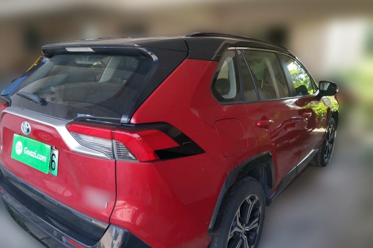 Used Toyota RAV4 Rongfang Plug-in Hybrid 2021 2.5L 4x4 Flagship Pro Rear Right 45 Deg