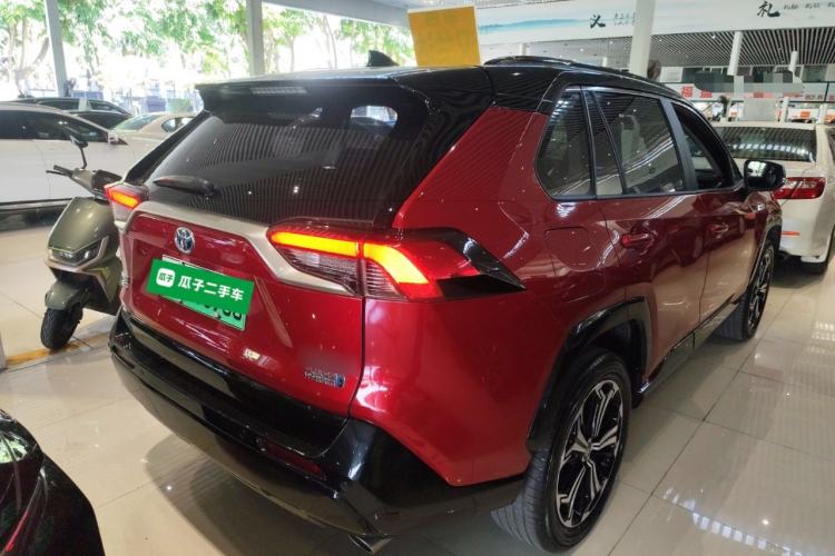 Used Toyota RAV4 Rongfang Plug-in Hybrid 2021 2.5L 4x4 Flagship Pro Rear Right 45 Deg