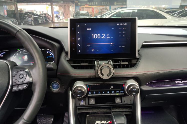 Used Toyota RAV4 Rongfang Plug-in Hybrid 2021 2.5L Two-Wheel Drive Elite Pro Audio And AC Panel