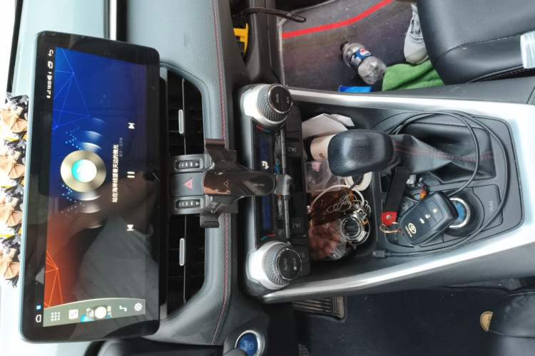 Used Toyota RAV4 Rongfang Plug-in Hybrid 2021 2.5L 4x4 Flagship Pro Audio And AC Panel