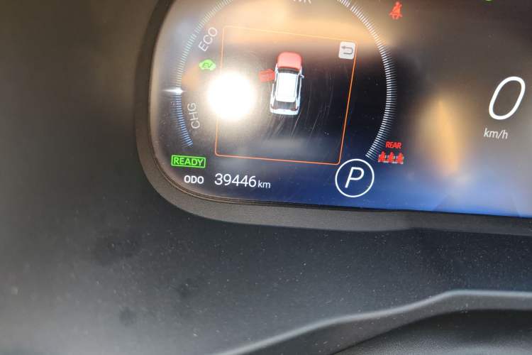 Used Toyota RAV4 Rongfang Plug-in Hybrid 2021 2.5L 4x4 Flagship Pro Odometer Close Up