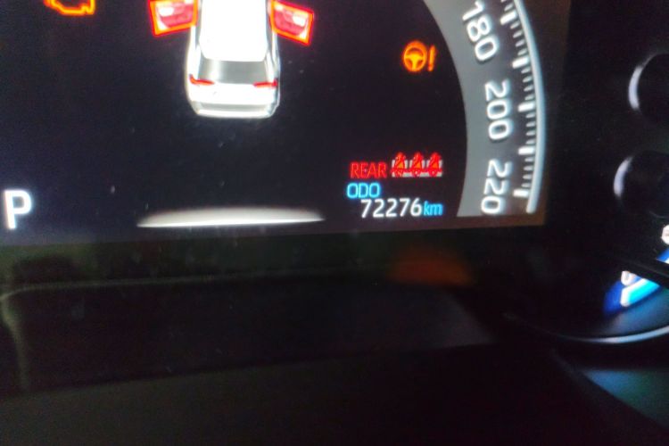 Used Toyota RAV4 Rongfang Plug-in Hybrid 2021 2.5L Two-Wheel Drive Elite Pro Odometer Close Up