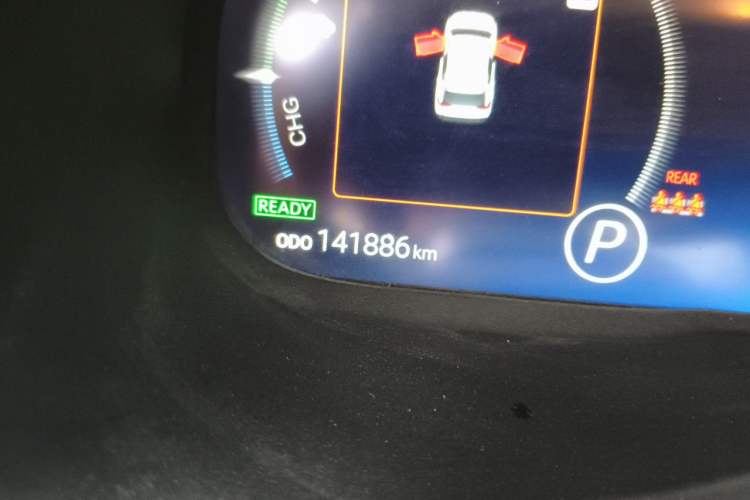 Used Toyota RAV4 Rongfang Plug-in Hybrid 2021 2.5L 4x4 Flagship Pro Odometer Close Up
