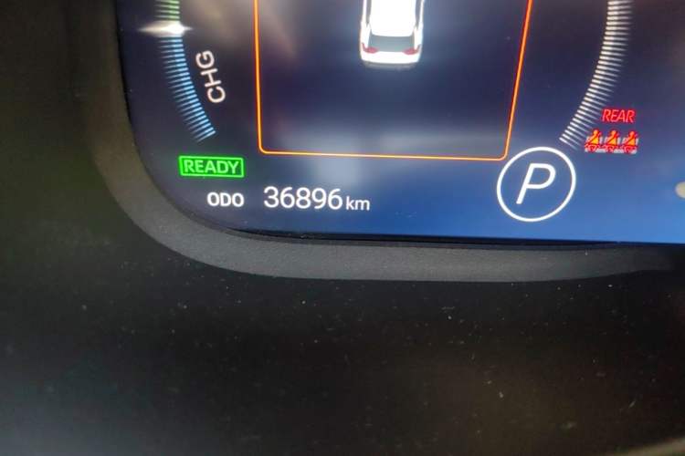 Used Toyota RAV4 Rongfang Plug-in Hybrid 2021 2.5L 4x4 Flagship Pro Odometer Close Up