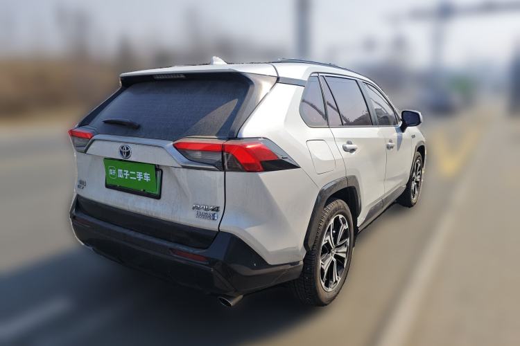 Used Toyota RAV4 Rongfang Plug-in Hybrid 2021 2.5L 4x4 Flagship Pro Rear Right 45 Deg