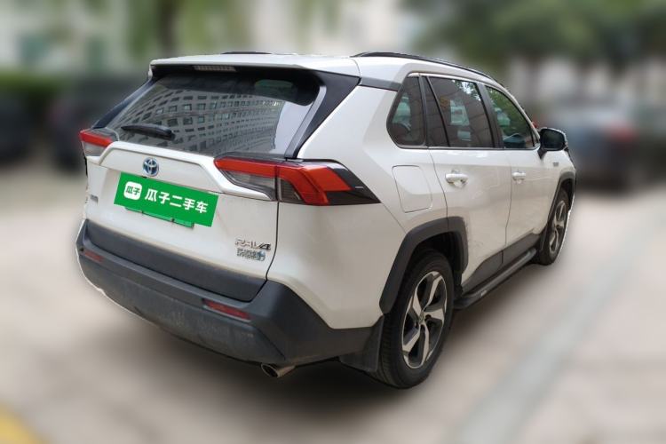 Used Toyota RAV4 Rongfang Plug-in Hybrid 2021 2.5L Two-Wheel Drive Elite Pro Rear Right 45 Deg