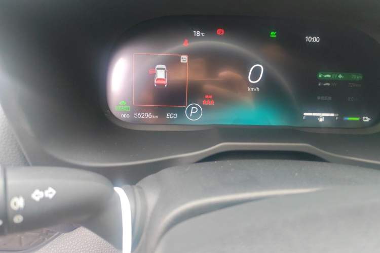 Used Toyota RAV4 Rongfang Plug-in Hybrid 2022 2.5L Four-Wheel Drive Flagship Pro Odometer Close Up