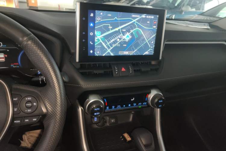 Used Toyota RAV4 Rongfang Plug-in Hybrid 2022 2.5L Two-Wheel Drive Elite Pro Audio And AC Panel