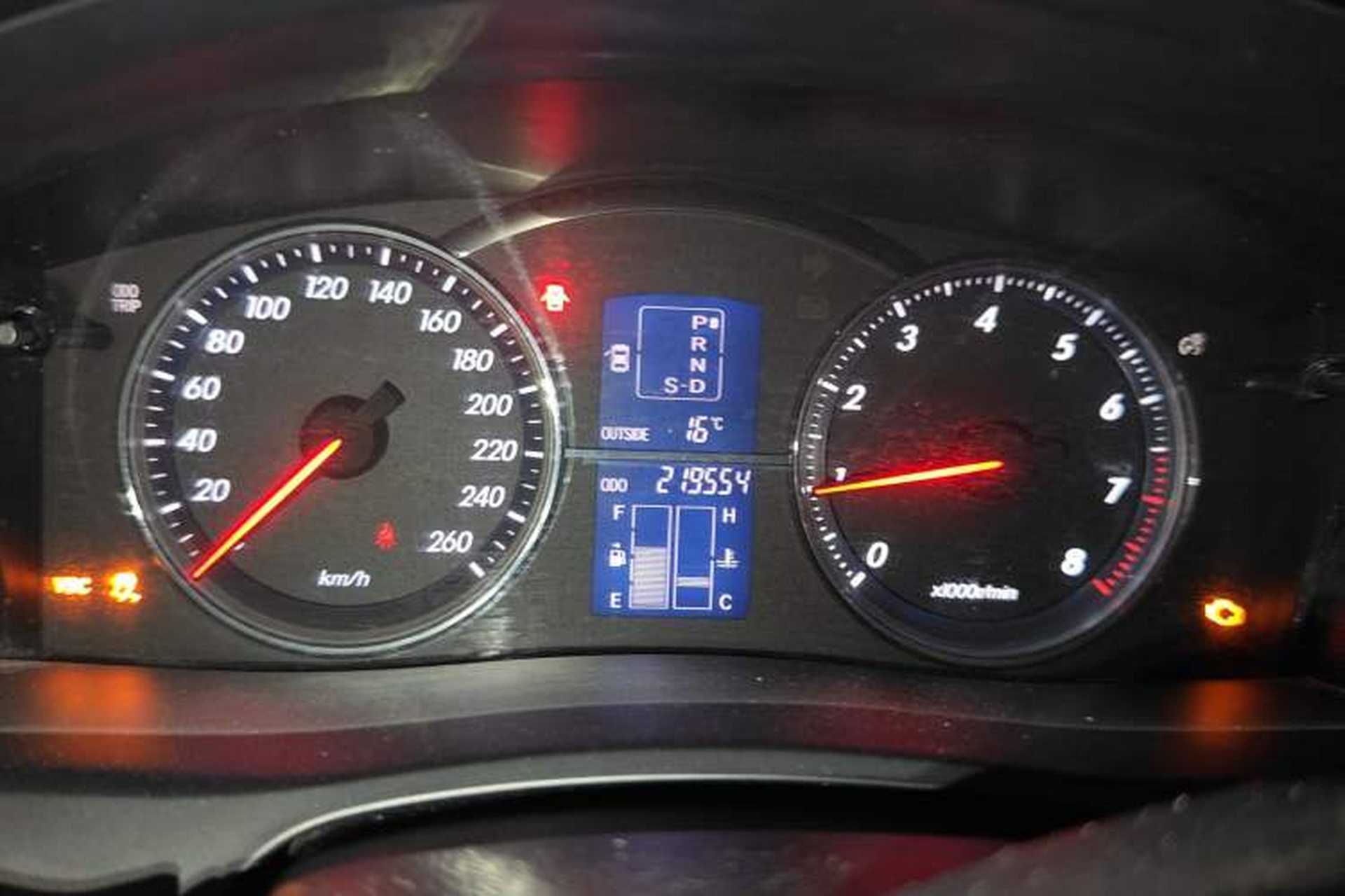 Used Toyota Reiz 2007 2.5S with Sunroof Instrument Cluster