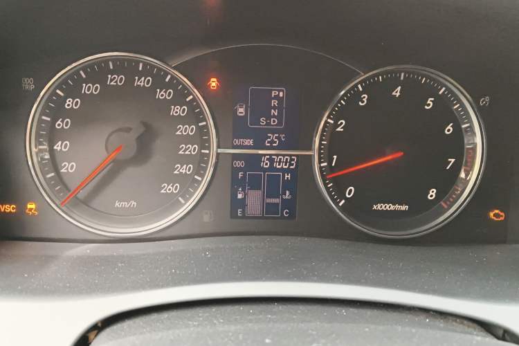 Used Toyota Reiz 2007 2.5S Leather Sunroof Version Instrument Cluster