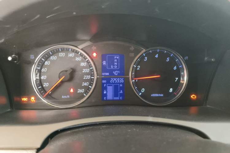 Used Toyota Reiz 2009 2.5S AVX Version Instrument Cluster