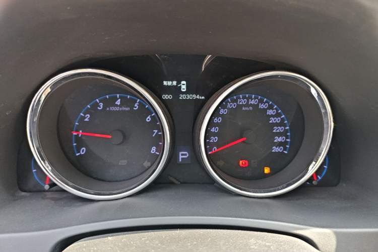 Used Toyota Reiz 2010 2.5S Fengdu Jinghua Edition Instrument Cluster