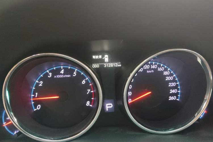 Used Toyota Reiz 2010 2.5V Fengdu Elite Edition Odometer Close Up