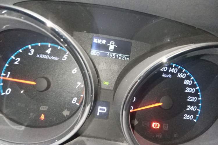 Used Toyota Reiz 2010 2.5V Fengdu Elite Edition Odometer Close Up