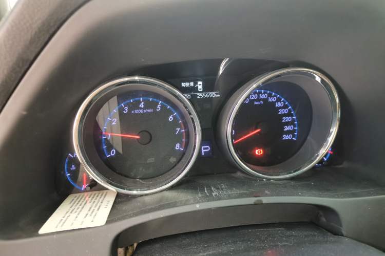 Used Toyota Reiz 2010 2.5V Fengdu Elite Edition Odometer Close Up