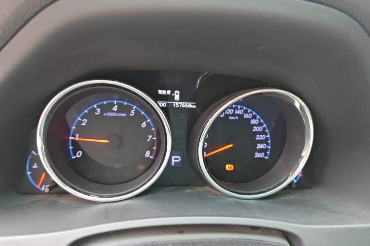 Used Toyota Reiz 2010 2.5V Fashion Elite Edition Odometer Close Up