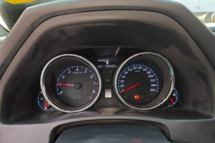 Used Toyota Reiz 2010 2.5V Fashion Elite Edition Odometer Close Up