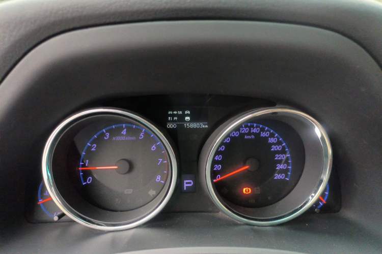 Used Toyota Reiz 2010 2.5V Fashion Elite Edition Odometer Close Up
