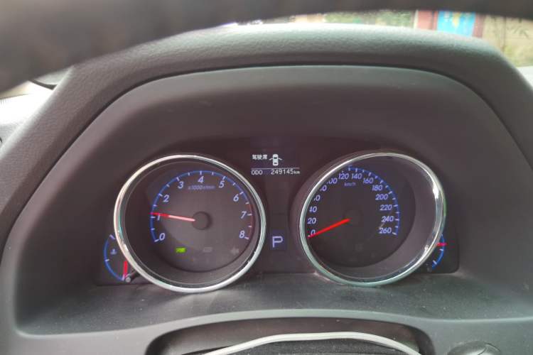 Used Toyota Reiz 2010 2.5V Fengdu Elite Edition Odometer Close Up