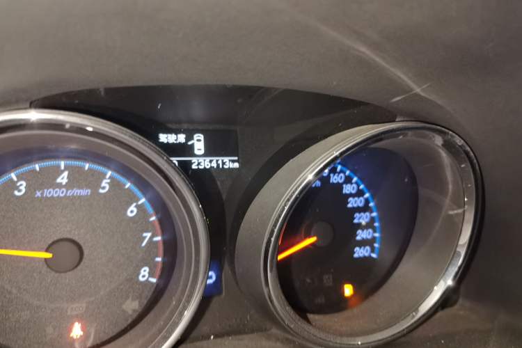 Used Toyota Reiz 2010 2.5S Fengdu Jinghua Edition Odometer Close Up