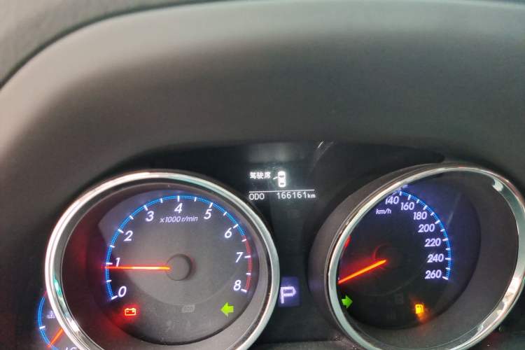 Used Toyota Reiz 2010 2.5V Fengdu Elite Edition Odometer Close Up