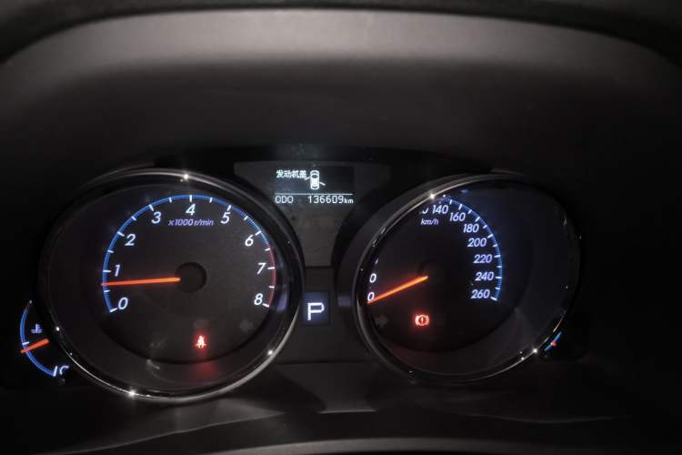 Used Toyota Reiz 2010 2.5V Fengdu Elite Edition Odometer Close Up