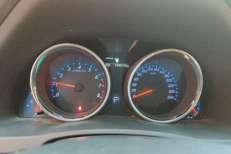 Used Toyota Reiz 2010 2.5V Fengdu Elite Edition Instrument Cluster