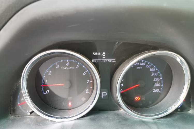 Used Toyota Reiz 2010 2.5V Fengdu Elite Edition Odometer Close Up