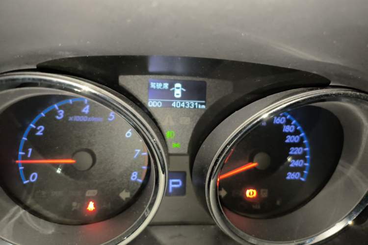 Used Toyota Reiz 2010 2.5V Fengdu Elite Edition Odometer Close Up