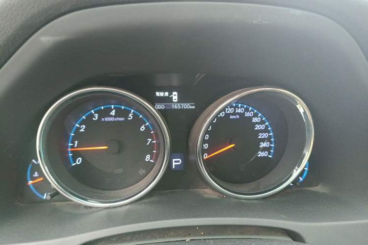 Used Toyota Reiz 2010 2.5V Fengdu Elite Edition Odometer Close Up