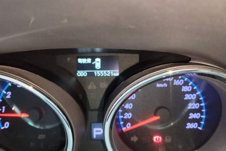 Used Toyota Reiz 2010 2.5V Fengdu Elite Edition Odometer Close Up