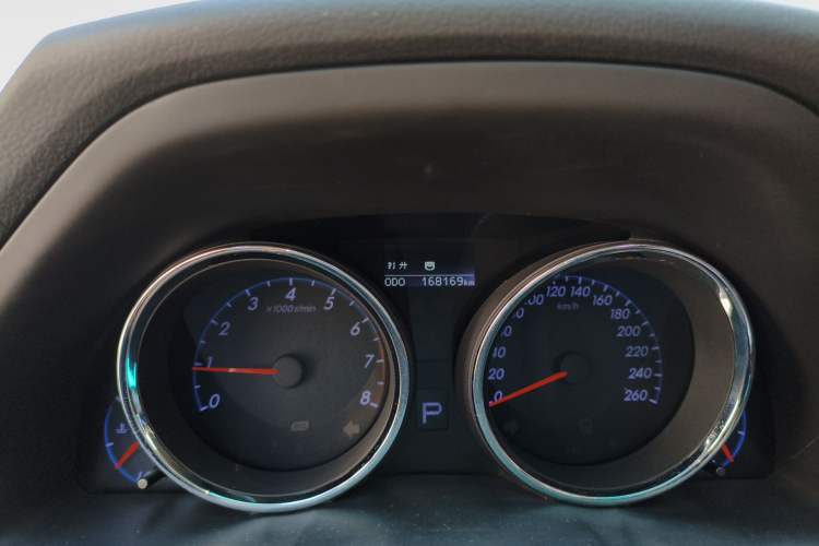 Used Toyota Reiz 2010 2.5V Fengdu Elite Edition Odometer Close Up