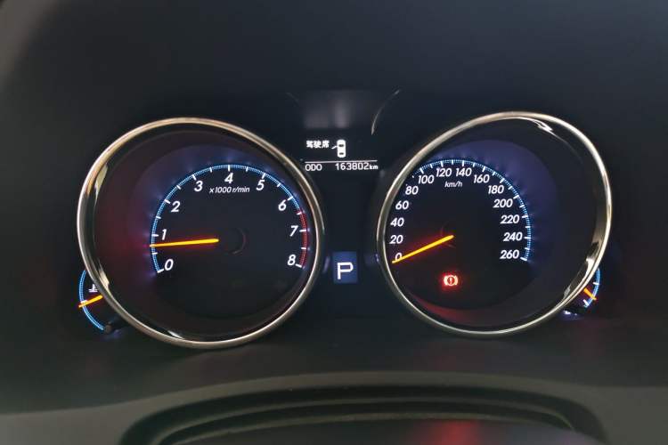 Used Toyota Reiz 2010 2.5V Fashion Elite Edition Odometer Close Up